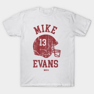 Mike Evans Tampa Bay Helmet Font T-Shirt